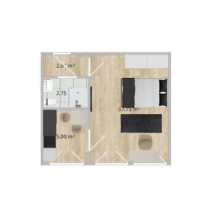Helles Design-Appartement An Der Messe Essen Ngoại thất bức ảnh